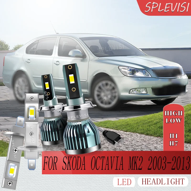High-Performance Instant Start No Delay headlight hi low beam LED For Skoda Octavia MK2 2003 2004 2005 2006 2007 2008 2009-2013
High-Performance Instant Start No Delay headlight hi low beam LED For Skoda Octavia MK2 2003 2004 2005 2006 2007 2008 2009-2013