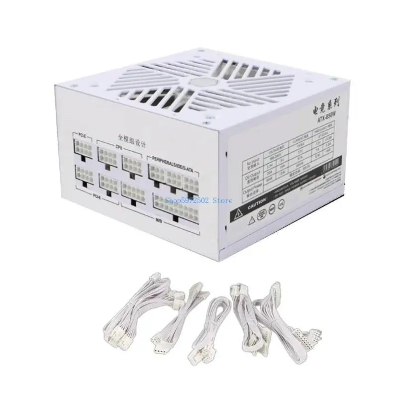 Y3NC 110-240V Game Fonte White 850W Fully Modulars PSUs Computer Gamer Power Supply
Y3NC 110-240V Game Fonte White 850W Fully Modulars PSUs Computer Gamer Power Supply