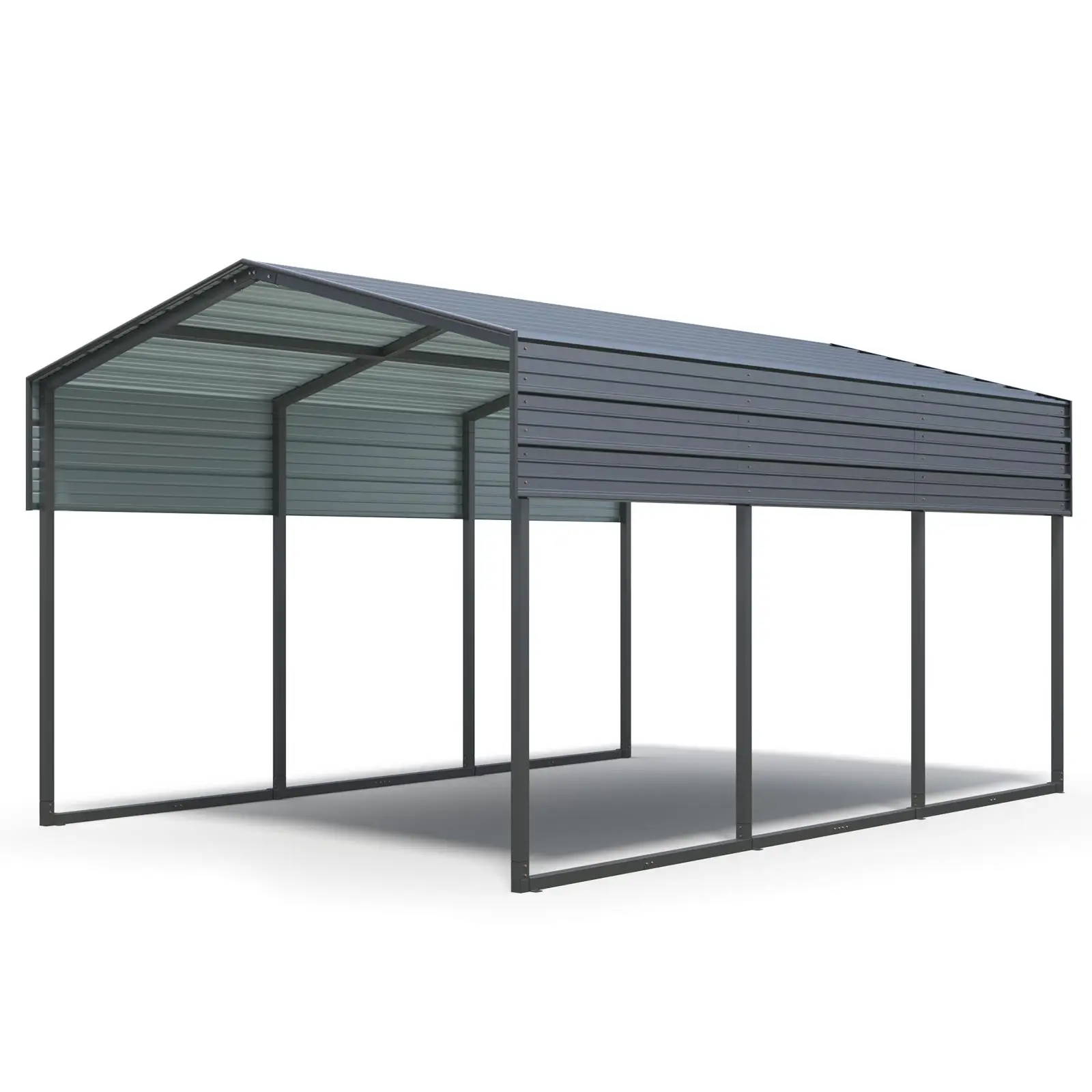10x15 FT Metal Carport Heavy Duty with Reinforced Frame, Outdoor Garage Multi-Use Shelter Canopy Car Shelter for pickup , Boat,
10x15 FT Metal Carport Heavy Duty with Reinforced Frame, Outdoor Garage Multi-Use Shelter Canopy Car Shelter for pickup , Boat,