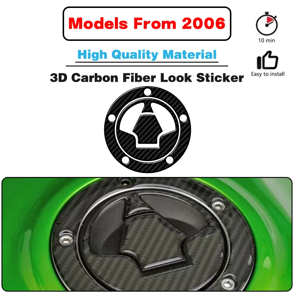 For KAWASAKI Models From 2006 (5 Holes) Motorcycle Gas Fuel Cap Cover Protection Sticker Carbon-look And Transparent
For KAWASAKI Models From 2006 (5 Holes) Motorcycle Gas Fuel Cap Cover Protection Sticker Carbon-look And Transparent