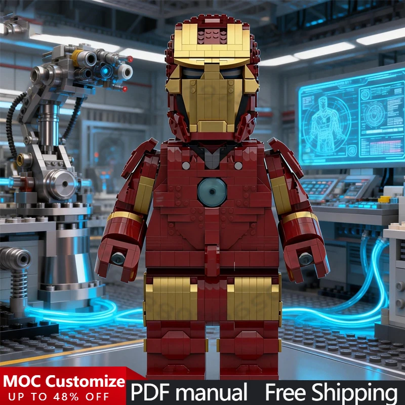 1940 деталей, популярная серия игровых персонажей, мега-фигурка, модульный конструктор MOC, популярная детская игрушка для мальчиков, подарок на праздник, сделай сам
1940 деталей, популярная серия игровых персонажей, мега-фигурка, модульный конструктор MOC, популярная детская игрушка для мальчиков, подарок на праздник, сделай сам