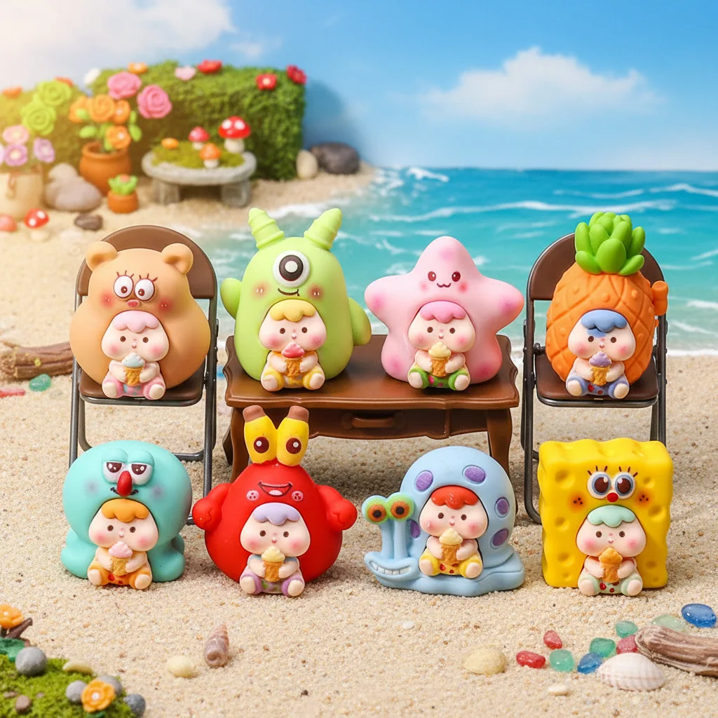 6pcs/Set Ocean Baby Doll Cos Spongebob Squarepants Anime Figures Toy Collectible Model Doll Fans Gift
6pcs/Set Ocean Baby Doll Cos Spongebob Squarepants Anime Figures Toy Collectible Model Doll Fans Gift
