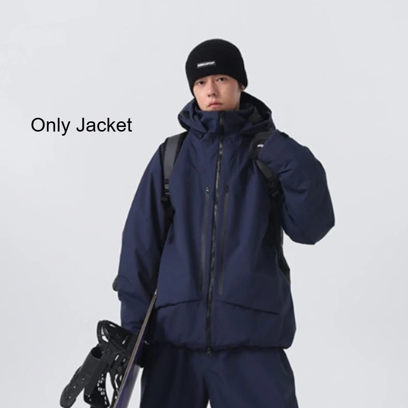New Style Men's Snowboard Ski Hood Jacket 3L Waterproof Breathable Unisex Coat Insulated Cotton Windproof Winter Outdoor Sports
New Style Men's Snowboard Ski Hood Jacket 3L Waterproof Breathable Unisex Coat Insulated Cotton Windproof Winter Outdoor Sports