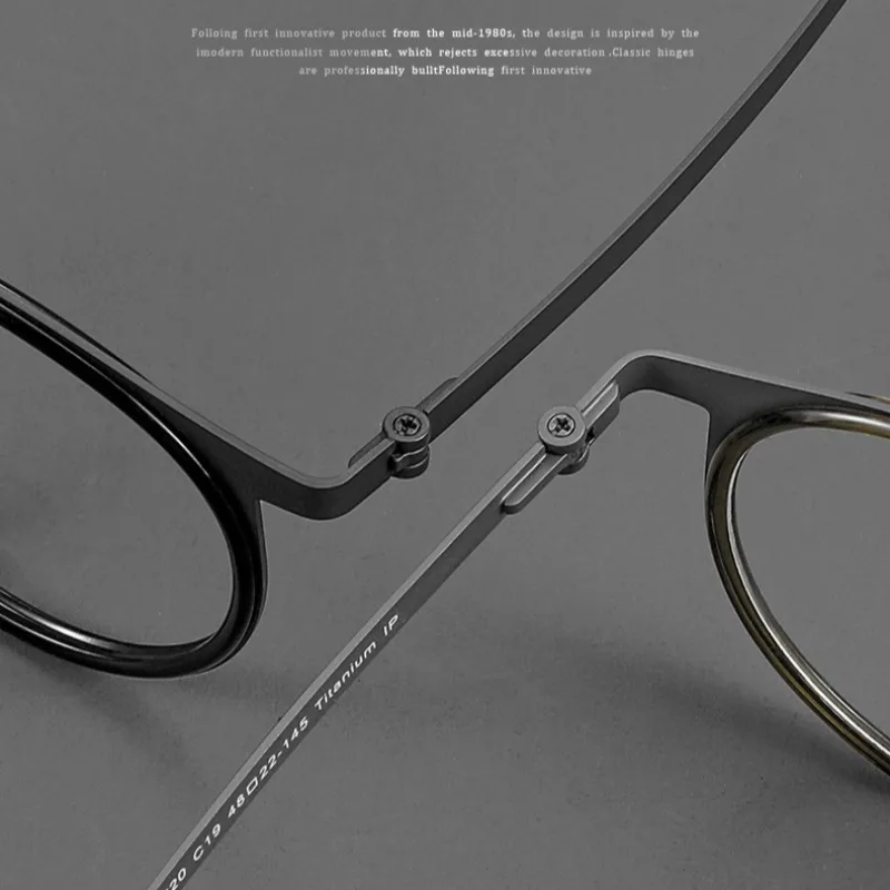 Новая большая круглая оправа, дания, оправа для очков из чистого титана, мужские ультралегкие винтажные очки, дизайнерские очки по рецепту gafas
Новая большая круглая оправа, дания, оправа для очков из чистого титана, мужские ультралегкие винтажные очки, дизайнерские очки по рецепту gafas