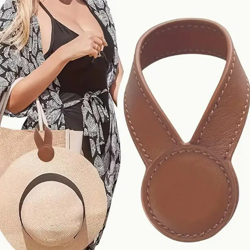 Multi-purpose Pu Leather Magnetic Hat Clip Strong Magnetic Round Organizer Clip Travel Bag Charms Luggage Accessories
Multi-purpose Pu Leather Magnetic Hat Clip Strong Magnetic Round Organizer Clip Travel Bag Charms Luggage Accessories