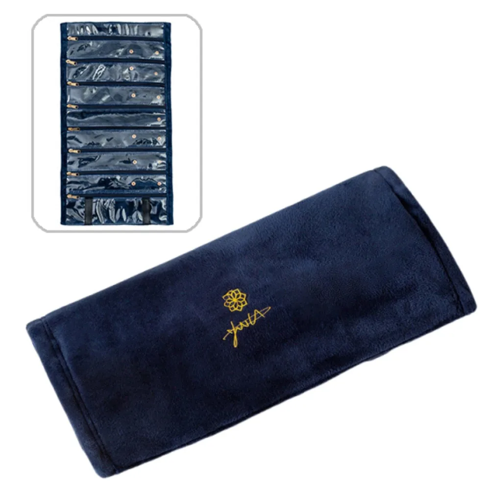 Foldable Velvet Jewel Bag Anti-Scratch Large Capacity Jewelry Storage Roll Bag 9/18 Compartments Portable
Foldable Velvet Jewel Bag Anti-Scratch Large Capacity Jewelry Storage Roll Bag 9/18 Compartments Portable