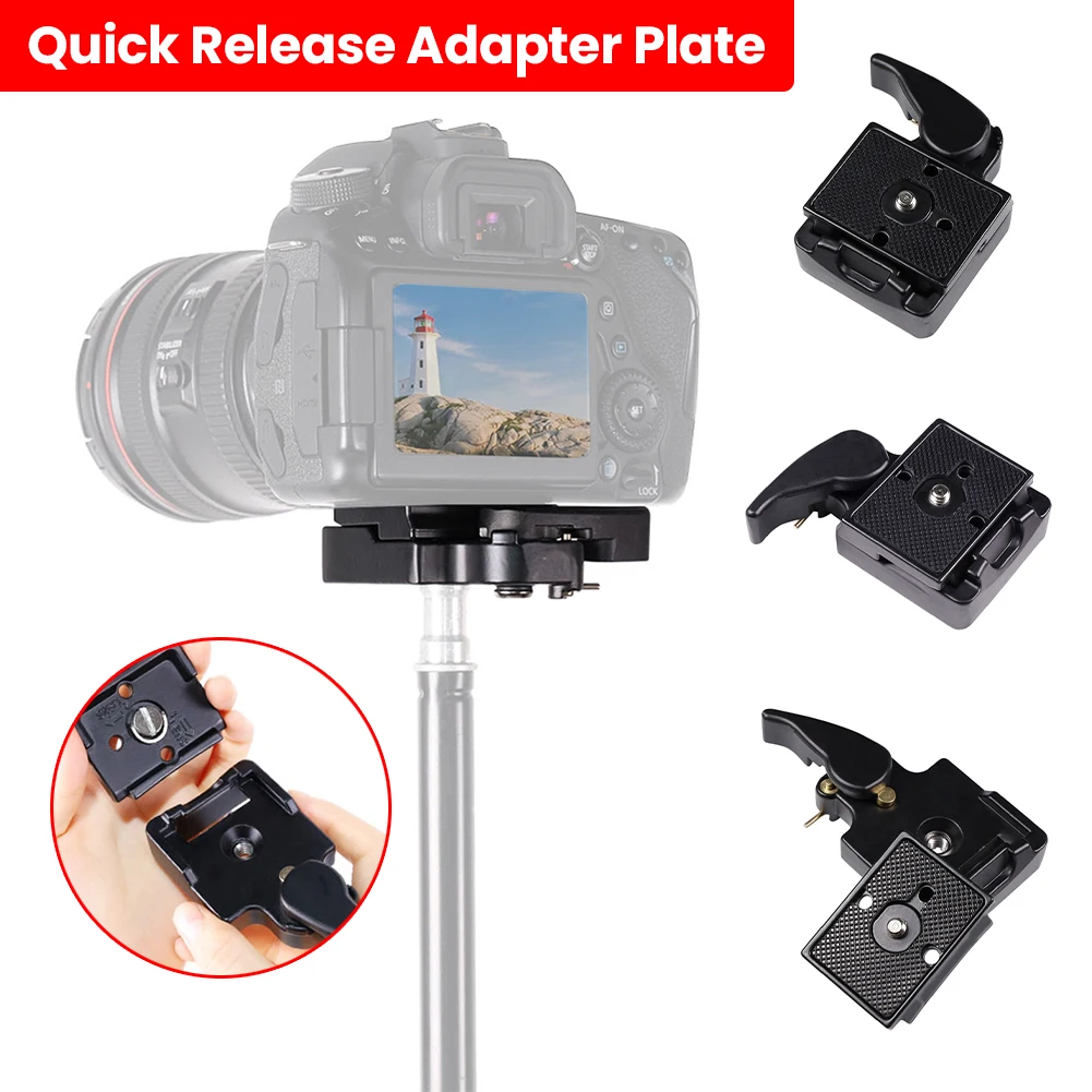 323 Quick Release Plate Clamp Adapter for Manfrotto 200PL-14 Camera Tripod
323 Quick Release Plate Clamp Adapter for Manfrotto 200PL-14 Camera Tripod