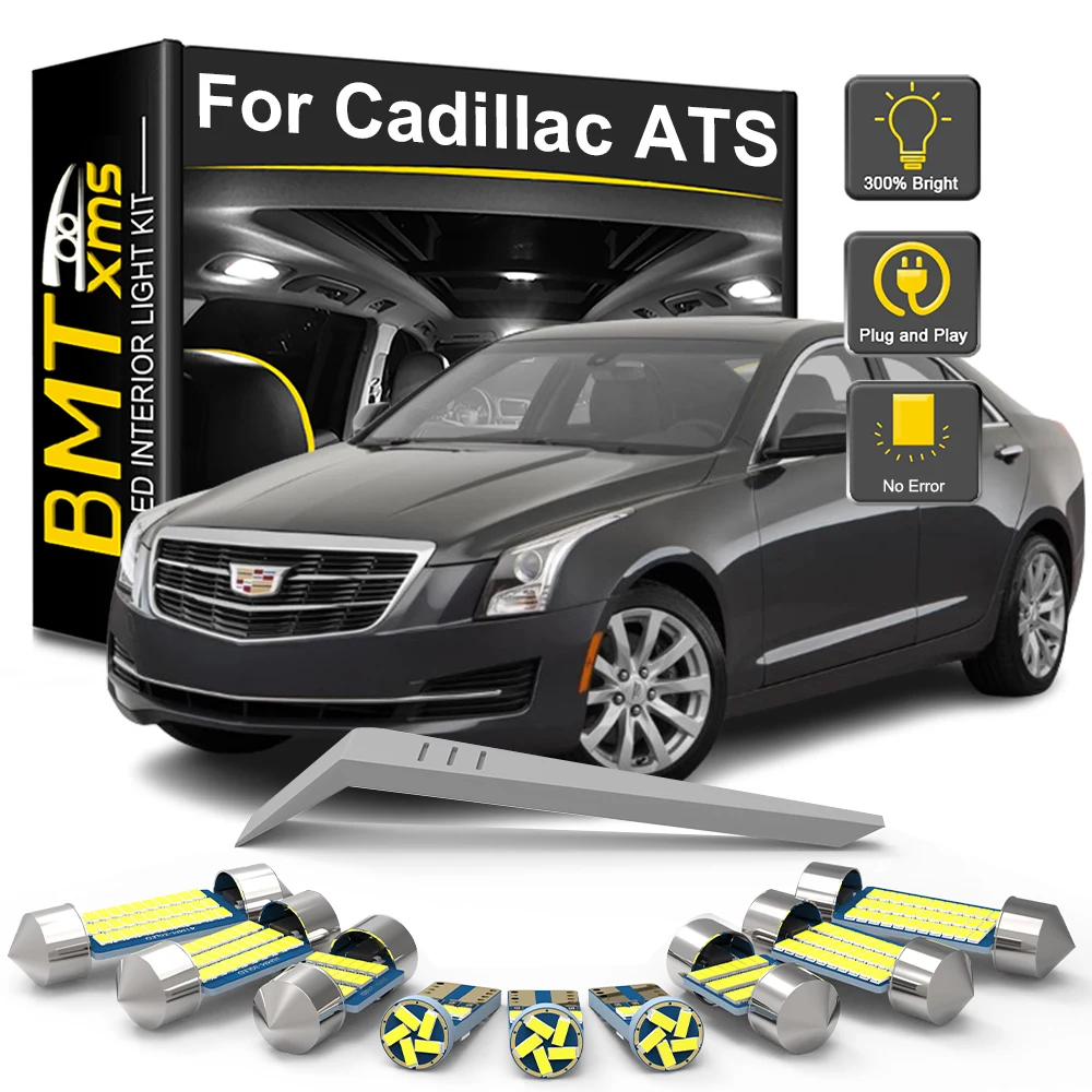 BMTxms 13PCS Canbus For Cadillac ATS 2013 2014 2015 2016 2017 2018 2019 LED Interior Light Bulb Kit Car Accessories Trunk Lamp
BMTxms 13PCS Canbus For Cadillac ATS 2013 2014 2015 2016 2017 2018 2019 LED Interior Light Bulb Kit Car Accessories Trunk Lamp