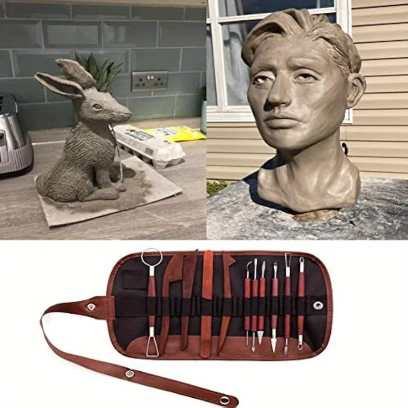 12 Pieces/set of Multifunction Pottery Clay Sculpture Tools Kit DIY Ceramic Wax Clay Handicrafts Fine Carving Modeling Tool Set
12 Pieces/set of Multifunction Pottery Clay Sculpture Tools Kit DIY Ceramic Wax Clay Handicrafts Fine Carving Modeling Tool Set
