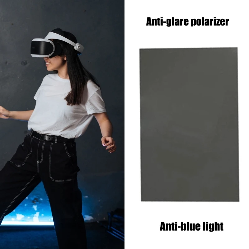 No Sticky Polarizing Filter Sheet 30x20cm Reflective Proof Blue Light Protective Film 0/90 Degree Linear For LCD Screen
No Sticky Polarizing Filter Sheet 30x20cm Reflective Proof Blue Light Protective Film 0/90 Degree Linear For LCD Screen