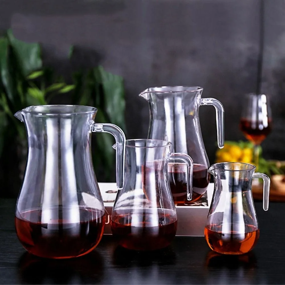 Juice Pot Transparent Acrylic Wine Decanter with Sacle Unbreakable Cold Pitcher PC Wine Dispenser Restaurant
Juice Pot Transparent Acrylic Wine Decanter with Sacle Unbreakable Cold Pitcher PC Wine Dispenser Restaurant
