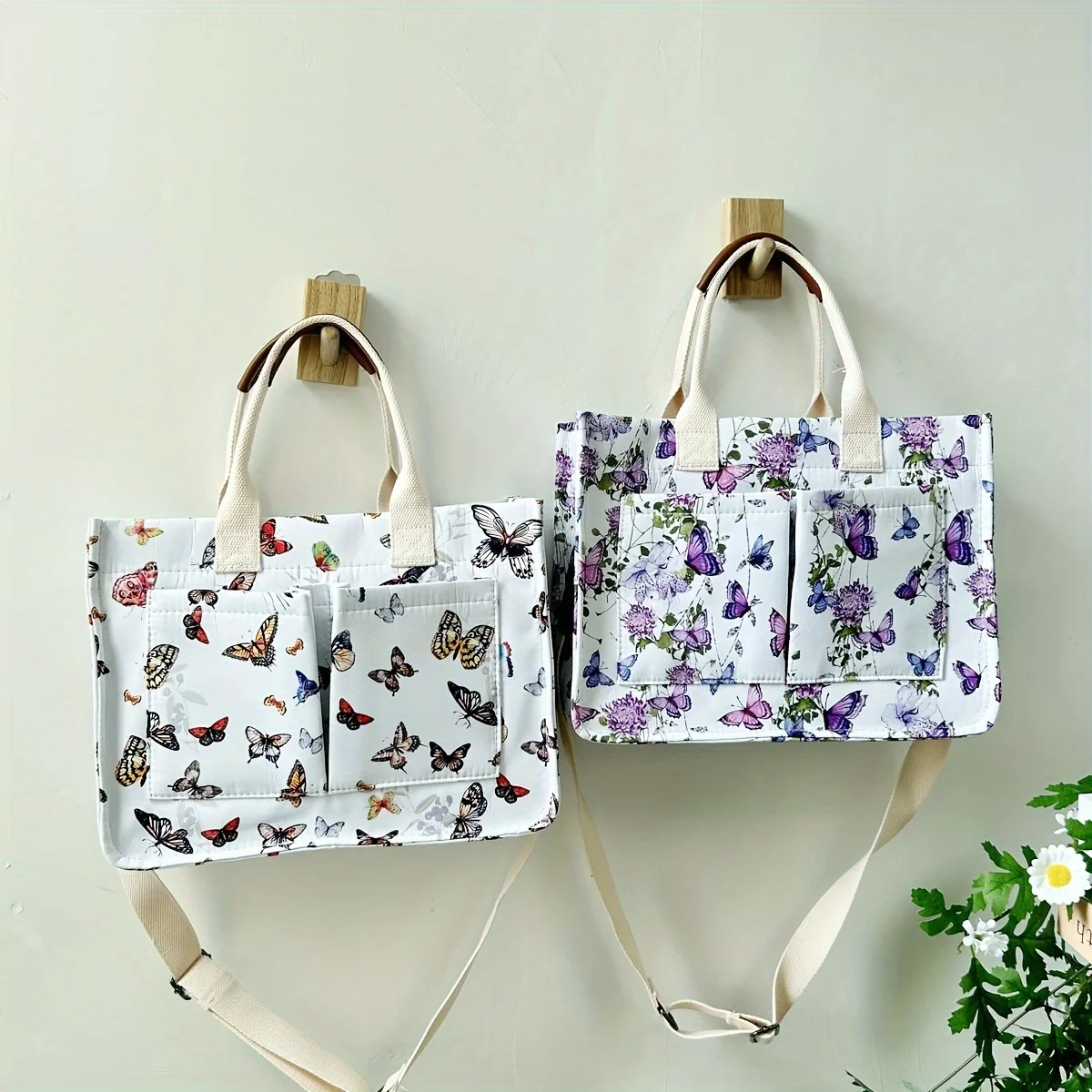 Butterfly Tote Bag For Women With Multi Pockets, Laptop Handbags Crossbody Purses Everyday Bag For Work Travel College (Bag Only)
Butterfly Tote Bag For Women With Multi Pockets, Laptop Handbags Crossbody Purses Everyday Bag For Work Travel College (Bag Only)