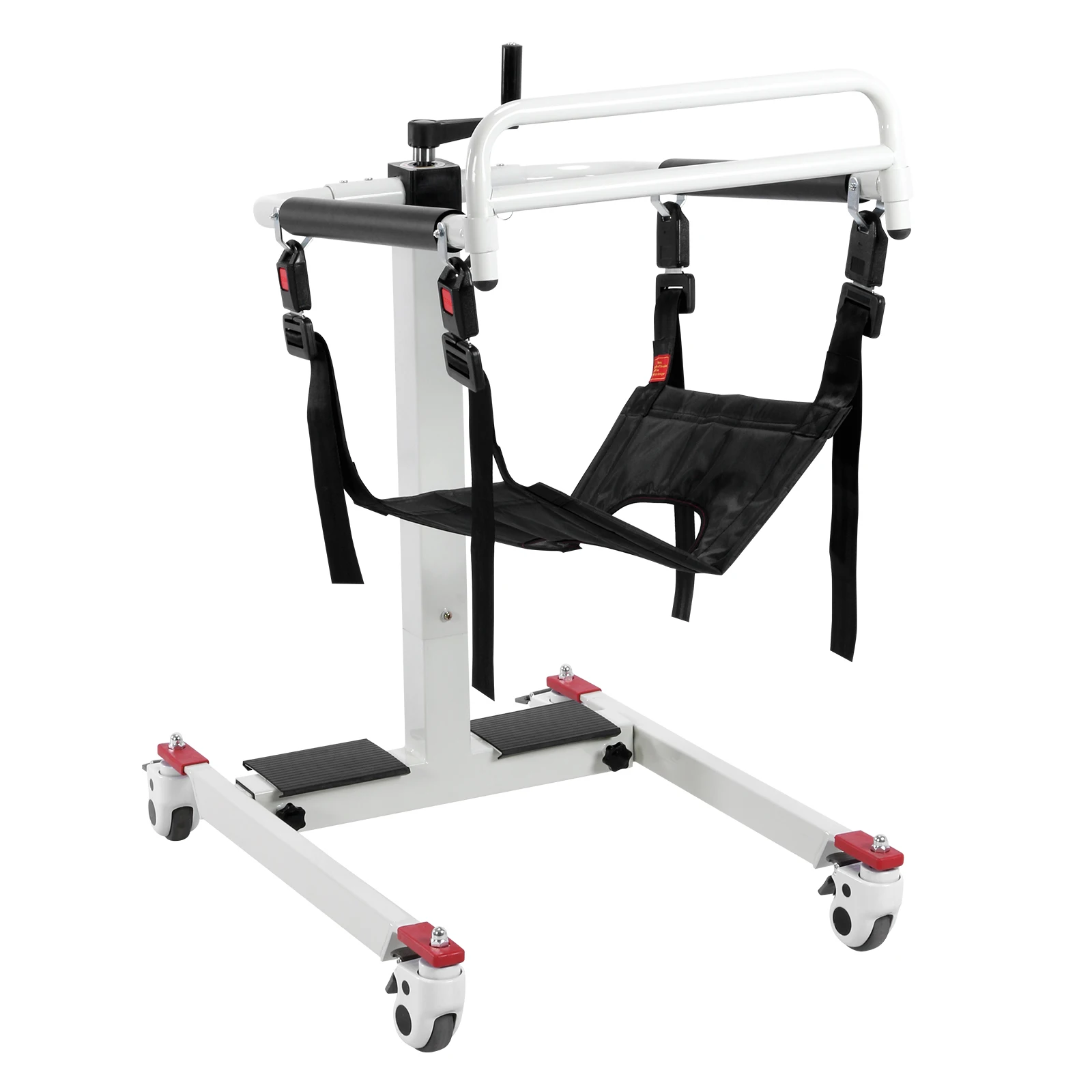 Patient Lift Transfer Chair with Adjustable Height & Width Portable Toilets Seat Transfer Aid with Wheels for Elderly/Disabled
Patient Lift Transfer Chair with Adjustable Height & Width Portable Toilets Seat Transfer Aid with Wheels for Elderly/Disabled