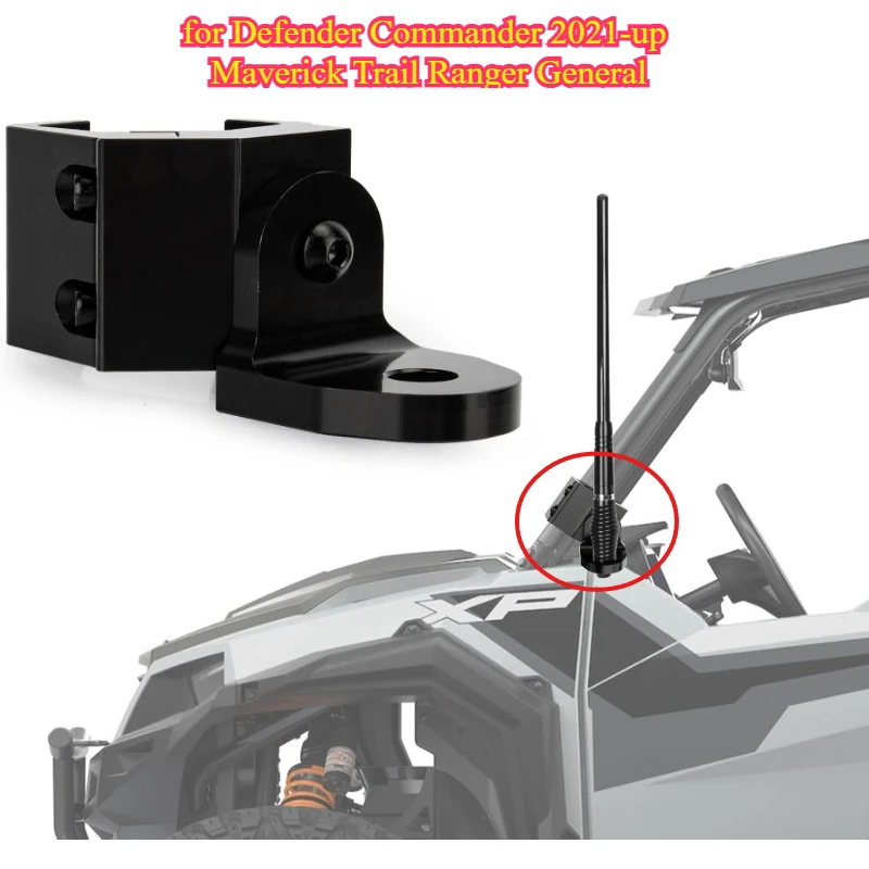 UTV Flag Whip Light Mount Adjustable Heavy-Duty Flag Clamp Bracket for Defender Commander 2021-up Maverick Trail Ranger General
UTV Flag Whip Light Mount Adjustable Heavy-Duty Flag Clamp Bracket for Defender Commander 2021-up Maverick Trail Ranger General