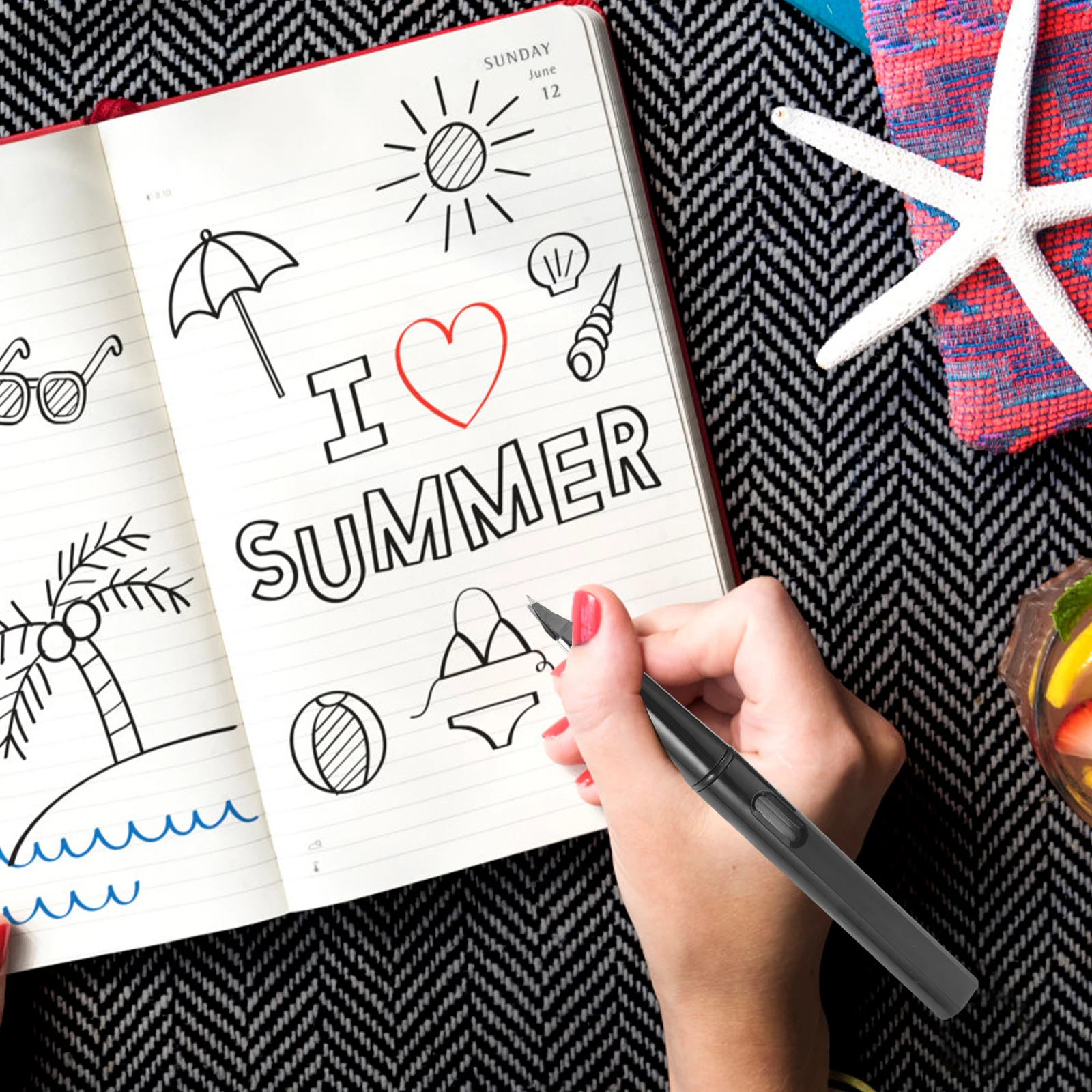 1 set Fountain Pen With Ink Refill Compact Lightweight Anti-Slip Design Fine Tip Writing Instrument For School Office Home
1 set Fountain Pen With Ink Refill Compact Lightweight Anti-Slip Design Fine Tip Writing Instrument For School Office Home