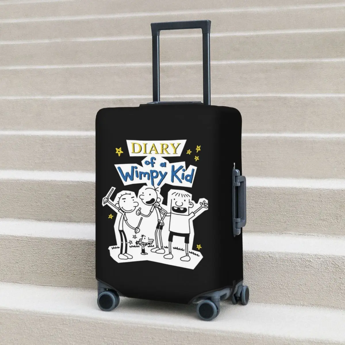Diary Of A Wimpy Kid Group Suitcase Cover Protection Elastic Travel Luggage Protector Covers for 18-32 Inch
Diary Of A Wimpy Kid Group Suitcase Cover Protection Elastic Travel Luggage Protector Covers for 18-32 Inch