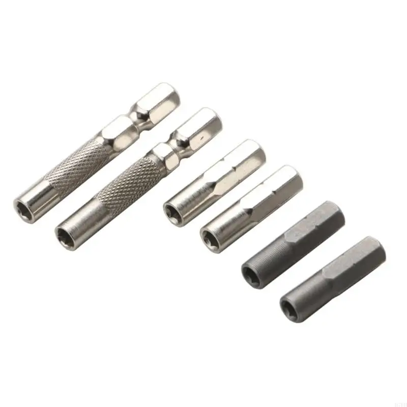 H7ED 6PCS 1/4 BIT Converter от 6,35 мм в 4 мм для быстрой адаптации инструмента идеально подходит для электроники и домашних
H7ED 6PCS 1/4 BIT Converter от 6,35 мм в 4 мм для быстрой адаптации инструмента идеально подходит для электроники и домашних