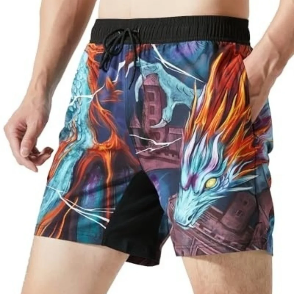 Men's Casual Shorts Poker Dice Print Elastic Waist Drawstring Comfortable Breathable for Daily Home Beach Vacation
Men's Casual Shorts Poker Dice Print Elastic Waist Drawstring Comfortable Breathable for Daily Home Beach Vacation