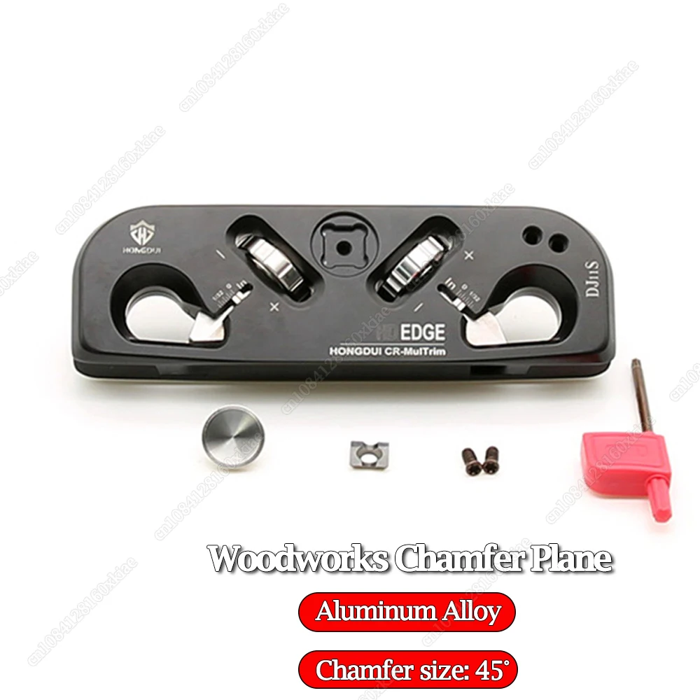 Woodworks Chamfer Plane Double Cutter Design Depth Adjustable Wood Woodworking Hand Tool With 3 Replacement Blade
Woodworks Chamfer Plane Double Cutter Design Depth Adjustable Wood Woodworking Hand Tool With 3 Replacement Blade