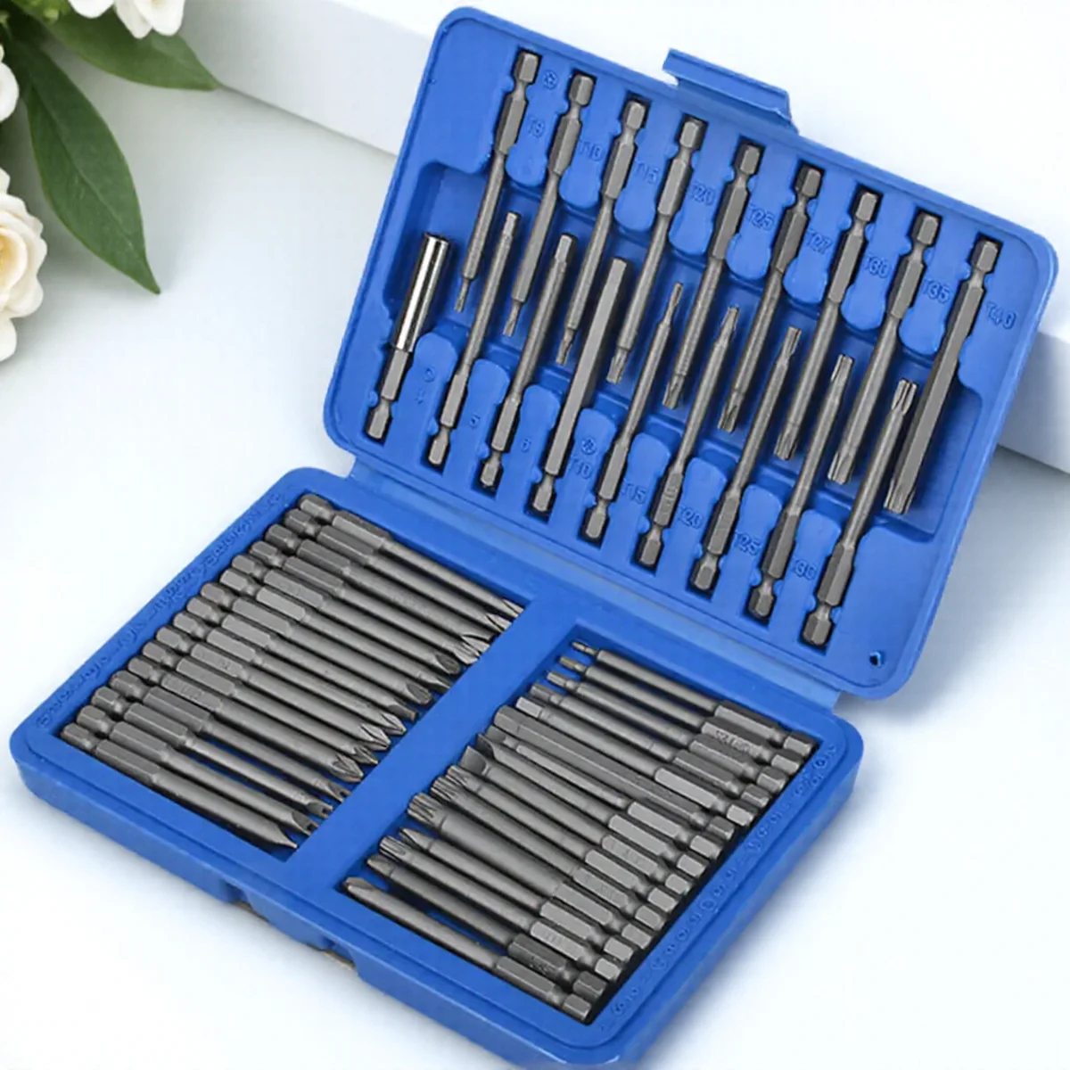 Набор электрических отверток, 36 50 шт., с угловым адаптером, крестообразные шестиугольные треугольные биты, аксессуары для прецизионных инструментов
Набор электрических отверток, 36 50 шт., с угловым адаптером, крестообразные шестиугольные треугольные биты, аксессуары для прецизионных инструментов