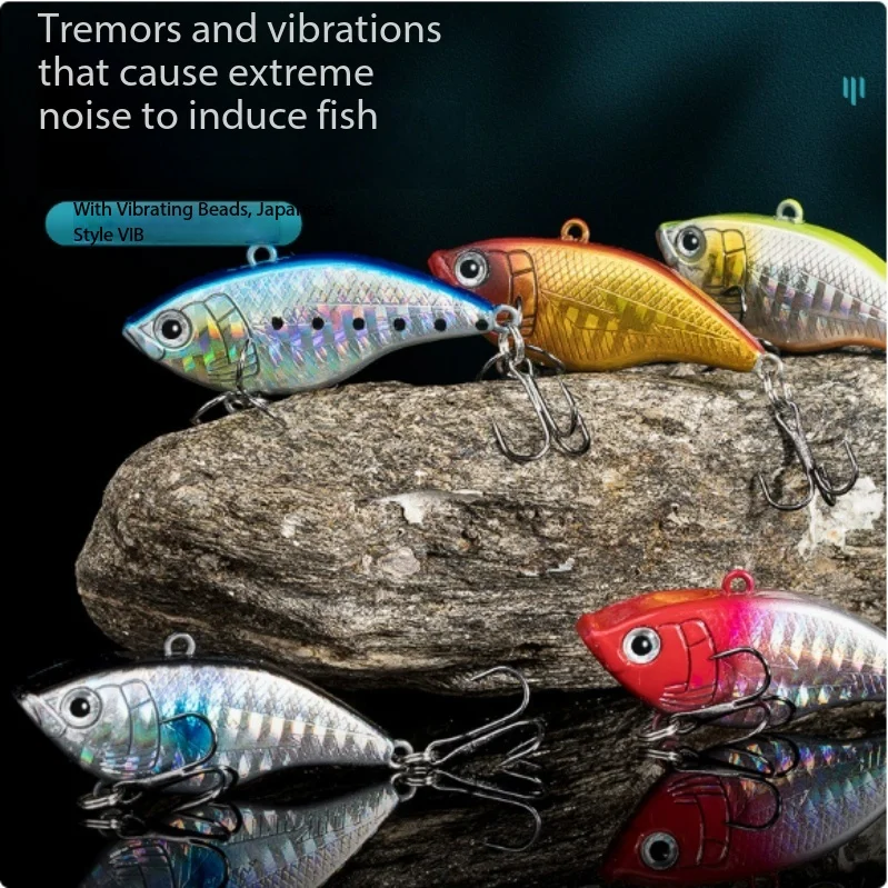 Fishing Lure Lightning VIB Vibrate Action Internal Rattle Long Cast Design Streamlined Shell Anti Rust Treble for Bass Perch
Fishing Lure Lightning VIB Vibrate Action Internal Rattle Long Cast Design Streamlined Shell Anti Rust Treble for Bass Perch