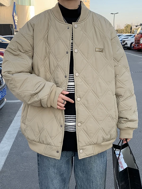 Men's Winter Thickened Cotton Jacket Warm Fashionable Casual Straight Hem Zipper Closure Long Sleeve CleanFit Polyester Fill
Men's Winter Thickened Cotton Jacket Warm Fashionable Casual Straight Hem Zipper Closure Long Sleeve CleanFit Polyester Fill