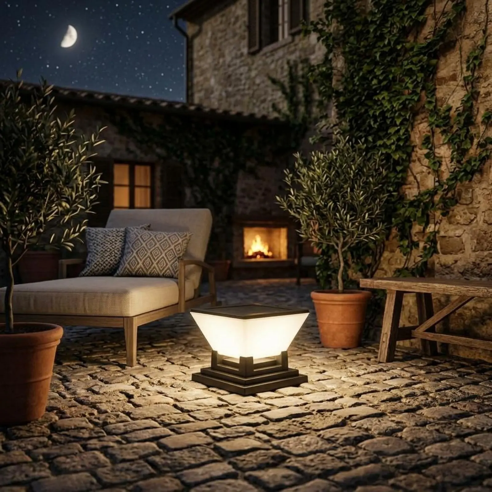 Solar Post Light Water Resistant Garden Post Cap Lamp Solar Fence Light Waterproof Fence Cap Lantern Easy to Install
Solar Post Light Water Resistant Garden Post Cap Lamp Solar Fence Light Waterproof Fence Cap Lantern Easy to Install
