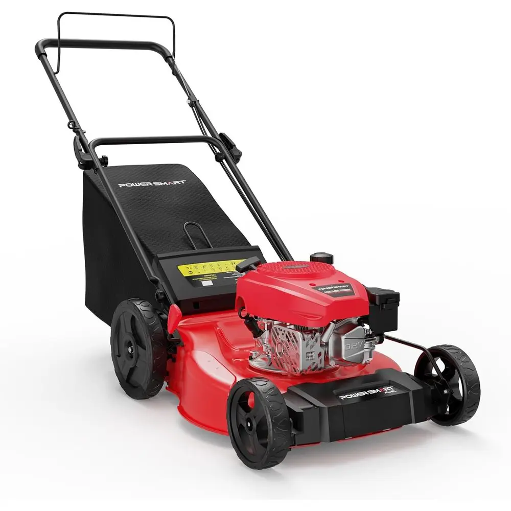 21 144cc Gas Lawn Mower, 2-in-1 Push Mower with Included Oil
21 144cc Gas Lawn Mower, 2-in-1 Push Mower with Included Oil