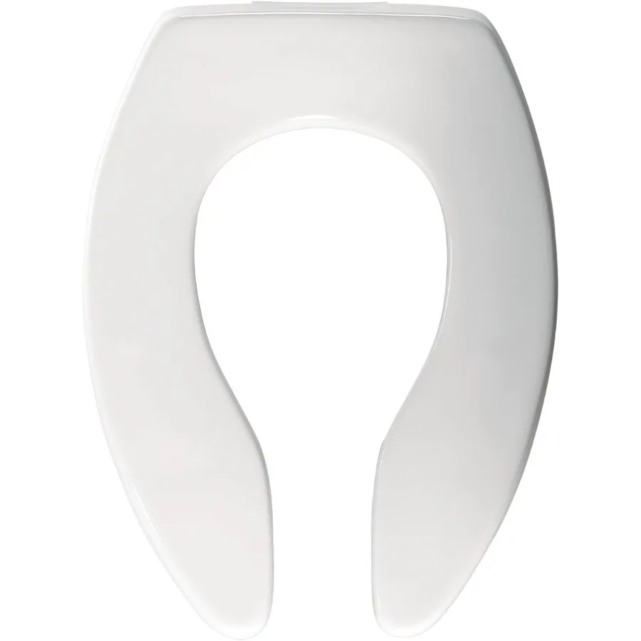 Commercial Extra Heavy-Duty Plastic Toilet Seat White
Commercial Extra Heavy-Duty Plastic Toilet Seat White
