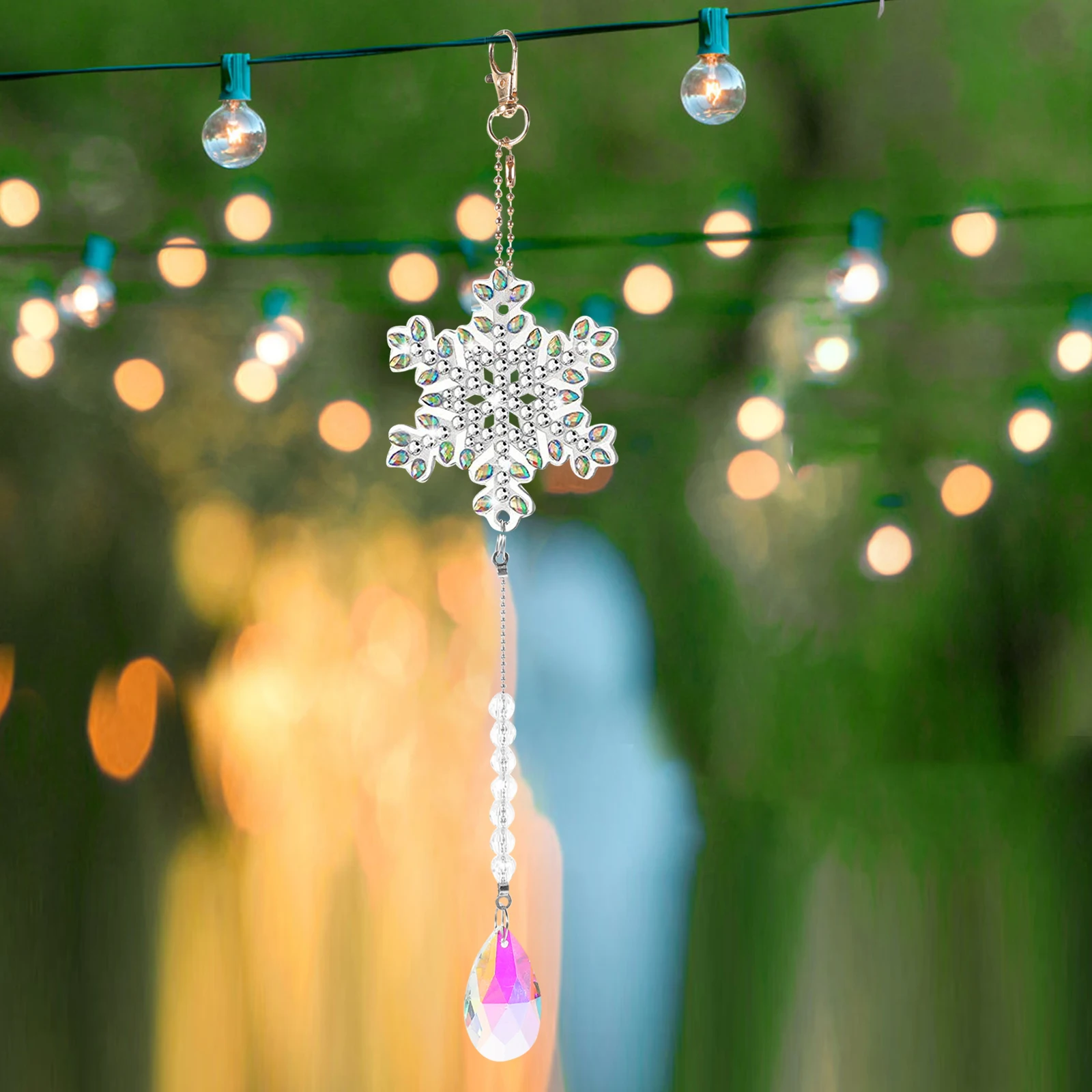 3pcs Diamond Art Wind Chime Hanging Ornament Diy Rhinestone Kit Colorful Pendant For Home Garden Window Wall Decoration
3pcs Diamond Art Wind Chime Hanging Ornament Diy Rhinestone Kit Colorful Pendant For Home Garden Window Wall Decoration