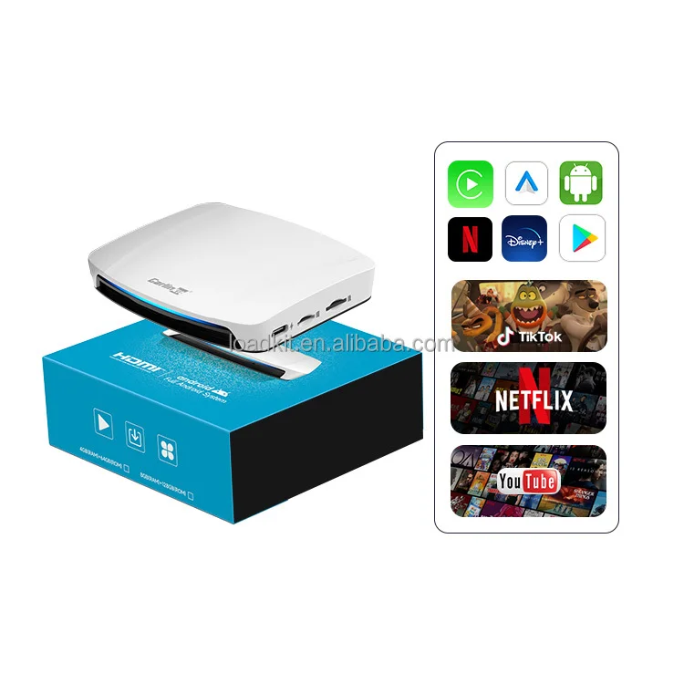 Новый Android-адаптер Carlink Tbox UHD SDM660 8G 128GB для автомобилей: беспроводной CarPlay, видео, USB, AI Box Dongle
Новый Android-адаптер Carlink Tbox UHD SDM660 8G 128GB для автомобилей: беспроводной CarPlay, видео, USB, AI Box Dongle