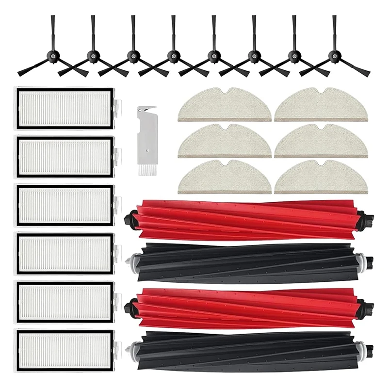 Replacement For Roborock Q8 Max+/Q5 Pro/Q8 Max/Q5 Pro+ Robot Vacuum Cleaner Accessories Kit HEPA Filters Mop Cloths
Replacement For Roborock Q8 Max+/Q5 Pro/Q8 Max/Q5 Pro+ Robot Vacuum Cleaner Accessories Kit HEPA Filters Mop Cloths