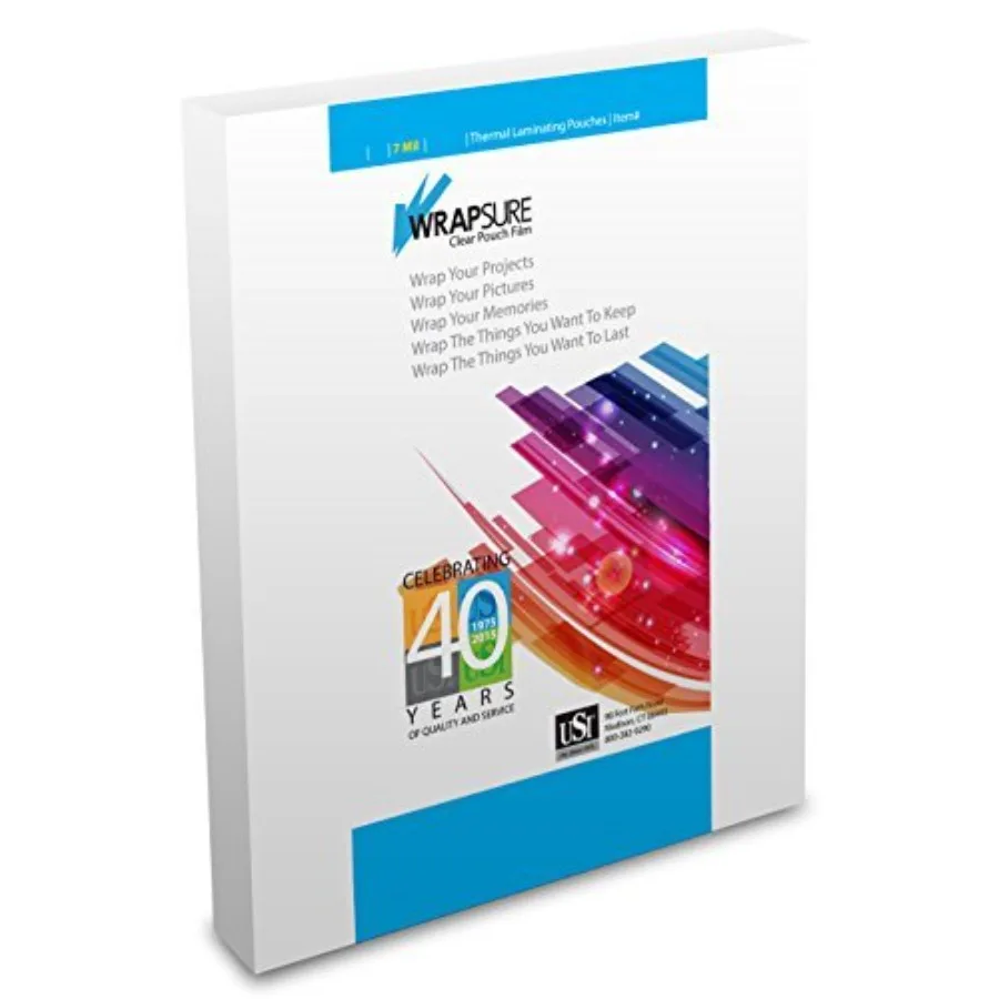 Menu-size thermal laminating pouches: thick clear gloss sheets, 12 x 18 inch, 100-pack for professional document protection
Menu-size thermal laminating pouches: thick clear gloss sheets, 12 x 18 inch, 100-pack for professional document protection
