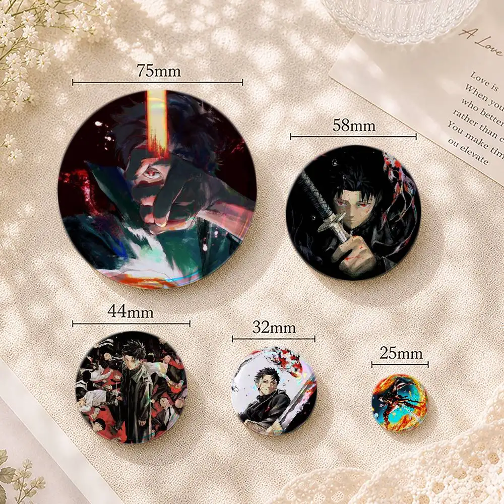 Kagurabachi Chihiro Rokuhira Badges Brooches Personalized Tinplate Enamel Pins Creativity Printed Pictures Text Metal Lapel Gift
Kagurabachi Chihiro Rokuhira Badges Brooches Personalized Tinplate Enamel Pins Creativity Printed Pictures Text Metal Lapel Gift