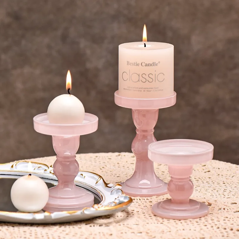 Glass Tall Candle Holder Household Crystal Glass Candlestick Desktop Ornament Decorative Home Wedding Candle Holder
Glass Tall Candle Holder Household Crystal Glass Candlestick Desktop Ornament Decorative Home Wedding Candle Holder