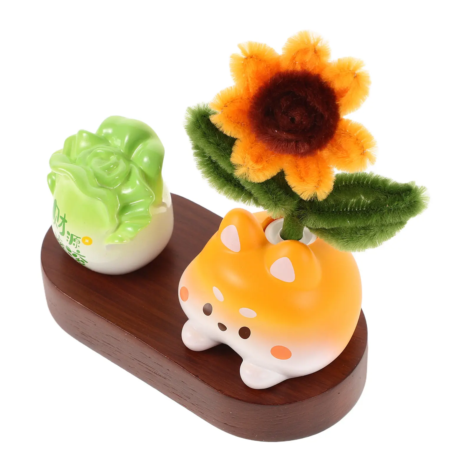Creative Dashboard Ornament for Car Exquisite Resin Wood Craft Small Bonsai Fake Flower Animal Decor Easy Install Car Interior
Creative Dashboard Ornament for Car Exquisite Resin Wood Craft Small Bonsai Fake Flower Animal Decor Easy Install Car Interior