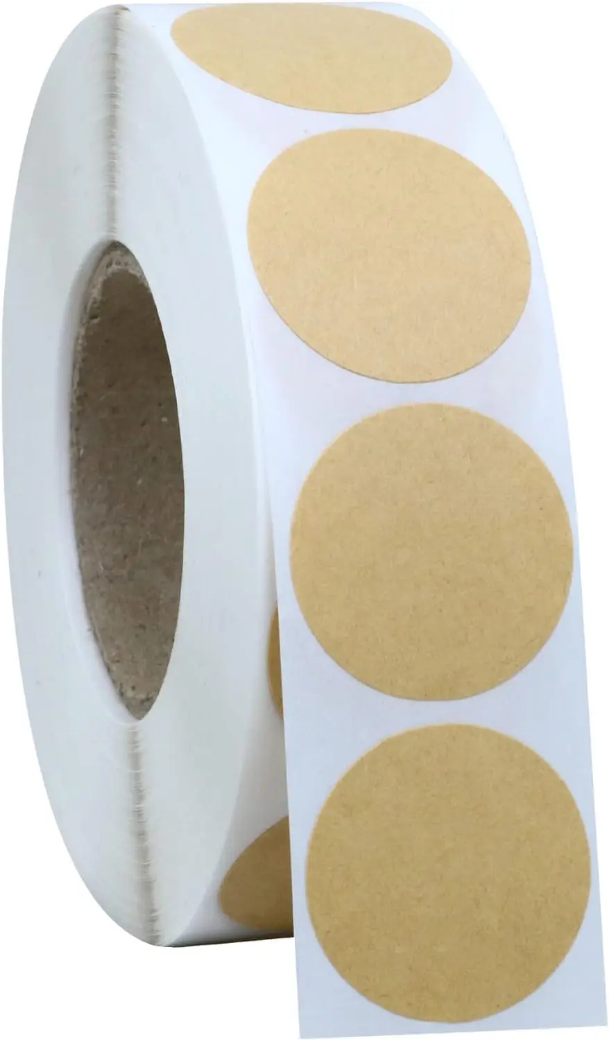 1000 Kraft Circle Stickers 1 Inch Round Blank Labels for Garage Sale Price Tags, Jam Jar Seals and Classroom Coding
1000 Kraft Circle Stickers 1 Inch Round Blank Labels for Garage Sale Price Tags, Jam Jar Seals and Classroom Coding