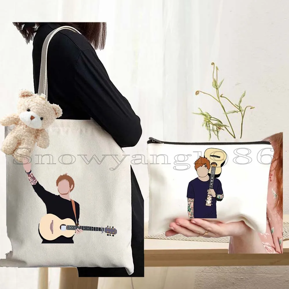 3PCS Ed Sheeran Lover Funny Music Fan Gifts Women Canvas Shoulder Tote Bag Harajuku Handbag Shopper Cotton Foldable Shopping Bag
3PCS Ed Sheeran Lover Funny Music Fan Gifts Women Canvas Shoulder Tote Bag Harajuku Handbag Shopper Cotton Foldable Shopping Bag
