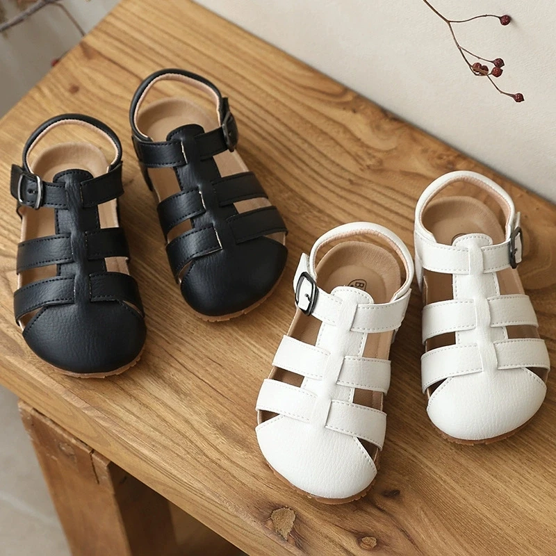 Summer Girls Beach Sandals Soft Cow Split Leather Children's Sports Sandals Comfortable Breathable Boys Casual Shoes
Summer Girls Beach Sandals Soft Cow Split Leather Children's Sports Sandals Comfortable Breathable Boys Casual Shoes