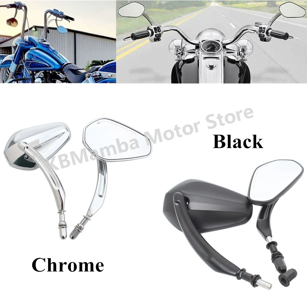 Универсальное мотоциклетное зеркало заднего вида 8 мм для Harley Touring Sportster 883 1200 Dyna Softail Fatboy Rocker Night Rod, боковые зеркала
Универсальное мотоциклетное зеркало заднего вида 8 мм для Harley Touring Sportster 883 1200 Dyna Softail Fatboy Rocker Night Rod, боковые зеркала