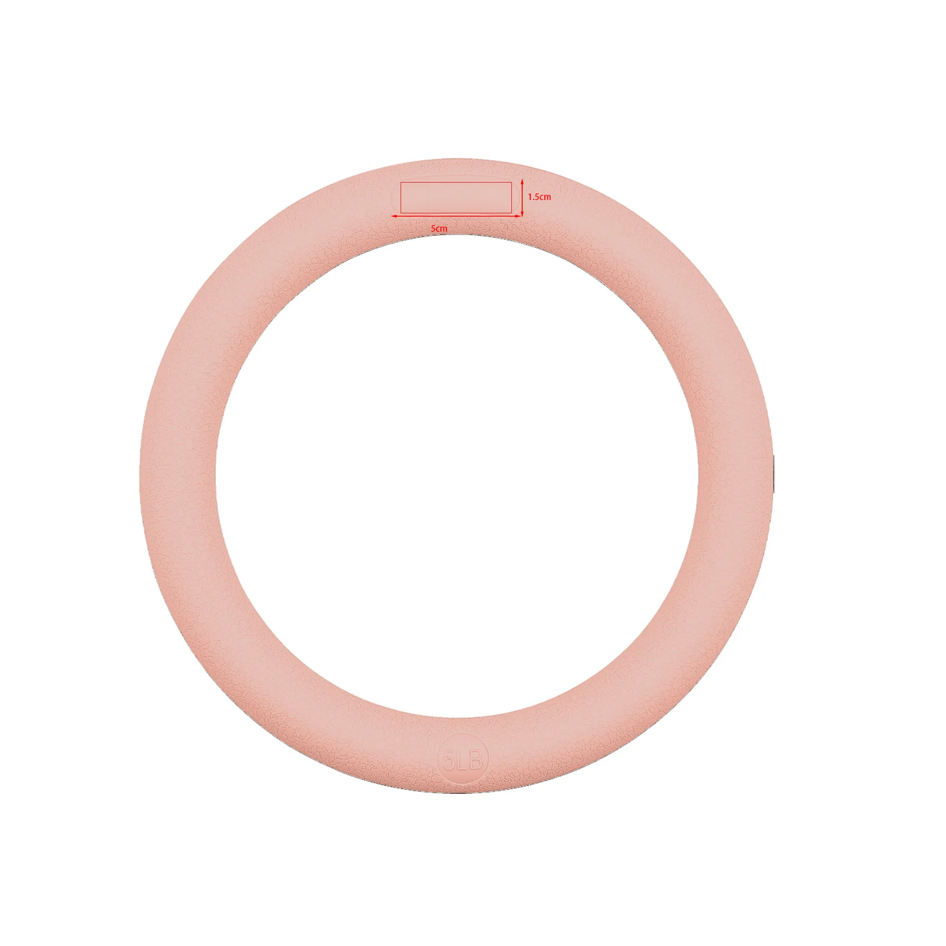 Durable Silicone Dumbbell 5-10 Pounds Smooth Yoga Gym Weight Ring Home Fitness Exercise Equipment
Durable Silicone Dumbbell 5-10 Pounds Smooth Yoga Gym Weight Ring Home Fitness Exercise Equipment