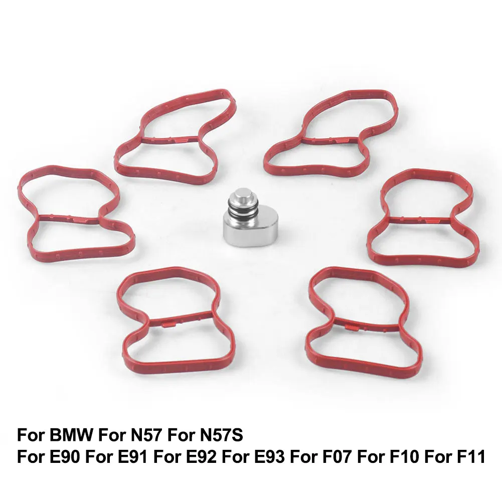 Swirl Flaps Plug Remove Kit Delete Kit With 6 Gaskets For BMW 3/5/7 Series For N57 Engines 11618511363
Swirl Flaps Plug Remove Kit Delete Kit With 6 Gaskets For BMW 3/5/7 Series For N57 Engines 11618511363