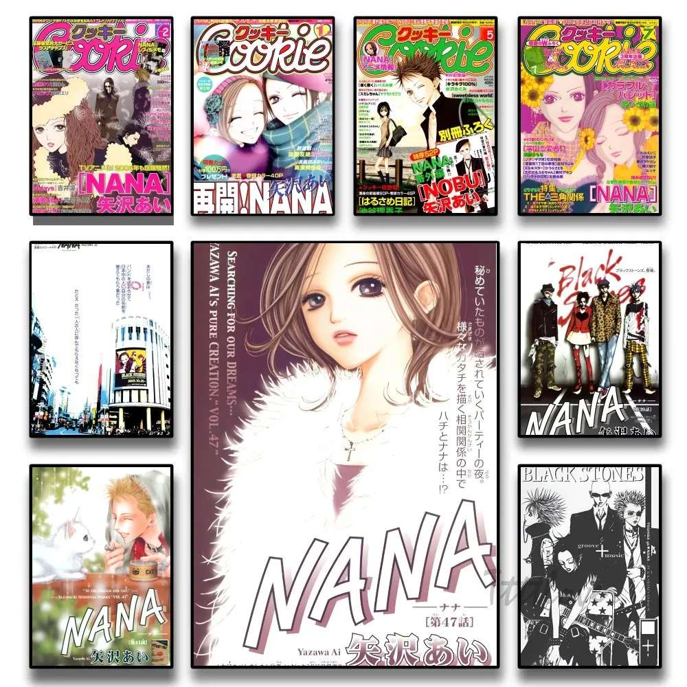 Japanese Classic Anime NANA Poster Paper Print Home Living Room Bedroom Entrance Bar Restaurant Cafe Art Painting Decoration
Japanese Classic Anime NANA Poster Paper Print Home Living Room Bedroom Entrance Bar Restaurant Cafe Art Painting Decoration