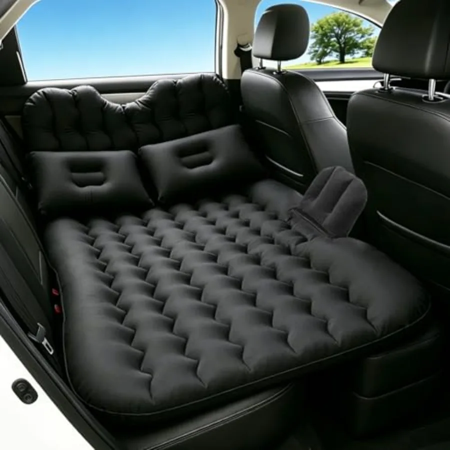 Inflatable Car SUV Air Mattress Back Seat Bed with Air Pump, Portable Thickened Car Travel Camping Sleeping Air Mattress Blow U
Inflatable Car SUV Air Mattress Back Seat Bed with Air Pump, Portable Thickened Car Travel Camping Sleeping Air Mattress Blow U