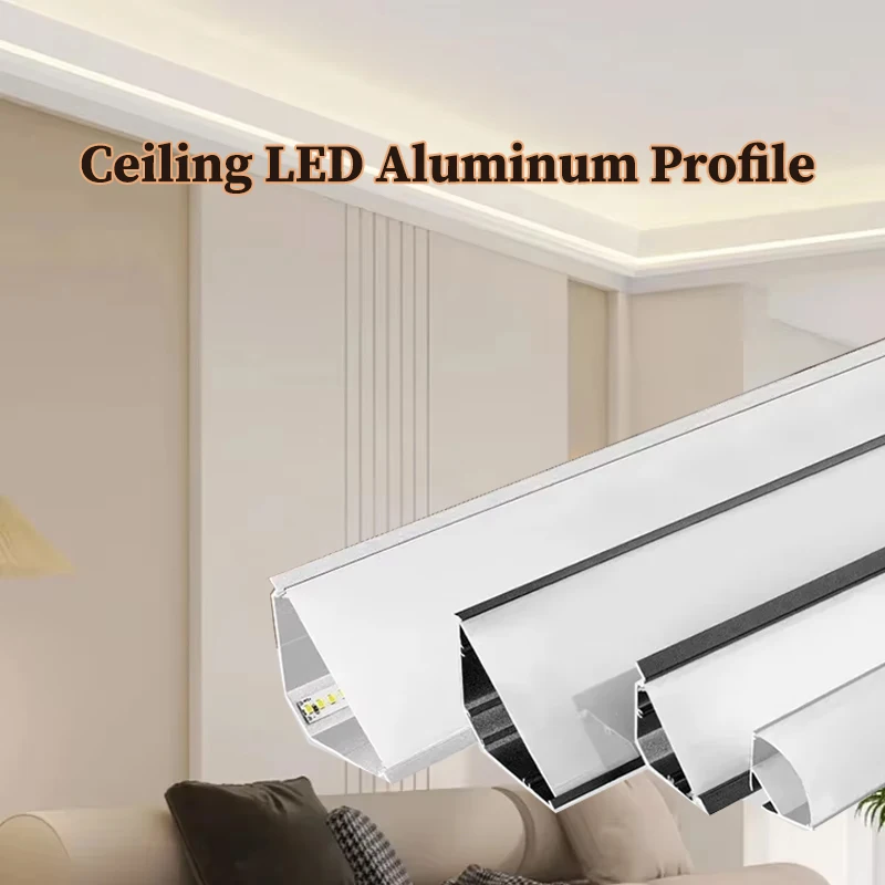 Surface Mounted LED Aluminum Profile Channel Diffuser Ceiling Corner Line Light Home Indoor Atmosphere Lighting
Surface Mounted LED Aluminum Profile Channel Diffuser Ceiling Corner Line Light Home Indoor Atmosphere Lighting