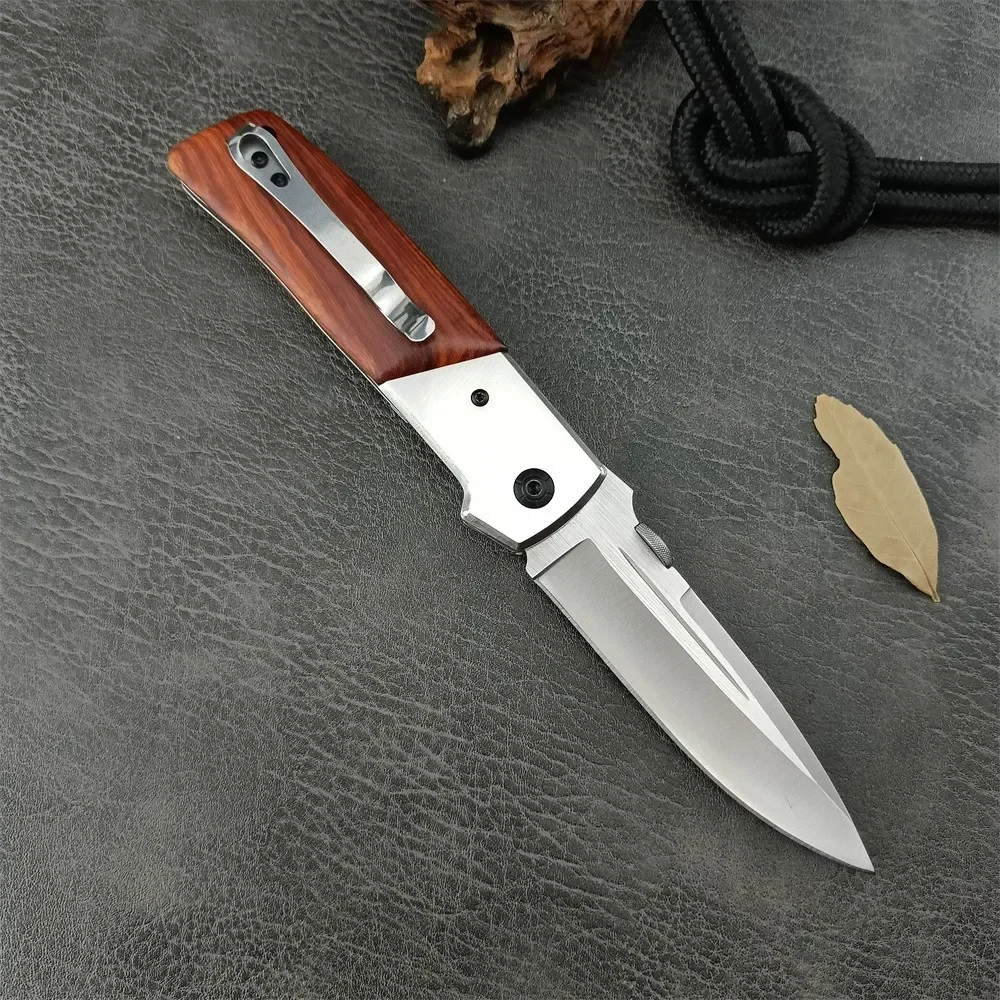 Multifunctional Wooden Handle Outdoor Tactical Survival Folding Knife 5CR13MOV Sharp Blade EDC Camping Hunting Practical Tool
Multifunctional Wooden Handle Outdoor Tactical Survival Folding Knife 5CR13MOV Sharp Blade EDC Camping Hunting Practical Tool