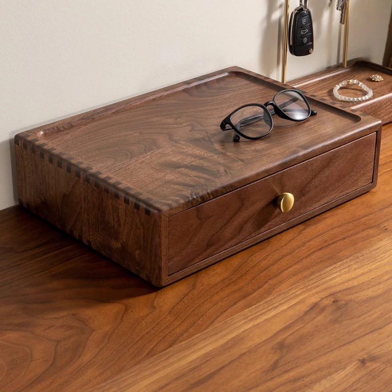 Black Walnut Drawer Storage Box, Entryway Organizer Bin, Office A4 Paper File Cabinet, Desktop Storage Organizer
Black Walnut Drawer Storage Box, Entryway Organizer Bin, Office A4 Paper File Cabinet, Desktop Storage Organizer