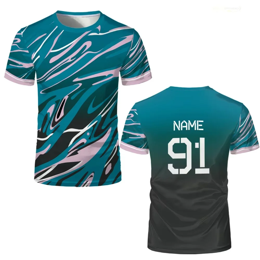 Trendy Street Style Men's T-shirt Customizable Outdoor Sports Running Tops 3D Printed Breathable Short-sleeved Round Neck Tees
Trendy Street Style Men's T-shirt Customizable Outdoor Sports Running Tops 3D Printed Breathable Short-sleeved Round Neck Tees