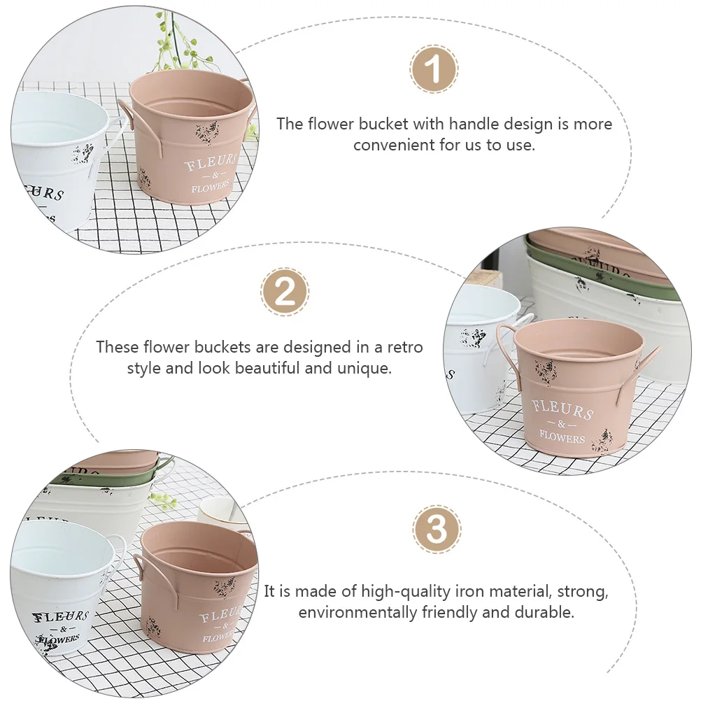 Dried Flower Pot Decorative Wire Baskets Vintage Garden Supplies Retro Iron Material Flower Bucket Gardening Balcony Yard
Dried Flower Pot Decorative Wire Baskets Vintage Garden Supplies Retro Iron Material Flower Bucket Gardening Balcony Yard
