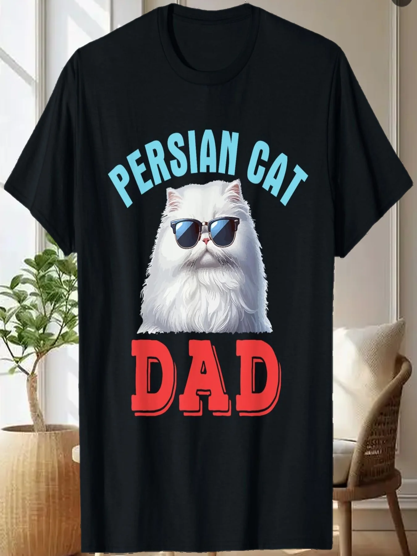 Костюм персидского кота, солнцезащитные очки для кошки, семейная футболка ко Дню отца
Костюм персидского кота, солнцезащитные очки для кошки, семейная футболка ко Дню отца